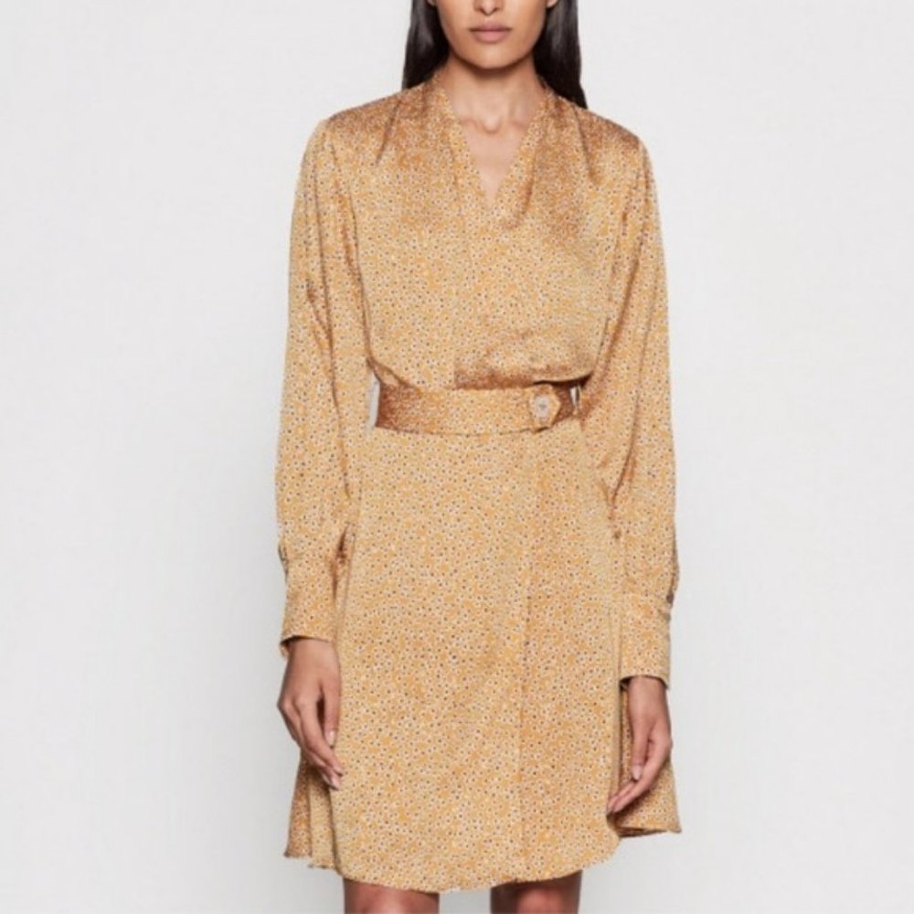Super cute wrap dress from Equipment. NEW WITH TAGS (SIZE 2) Comfy and chic!